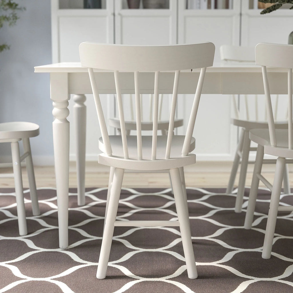 كرسي ابيض زان