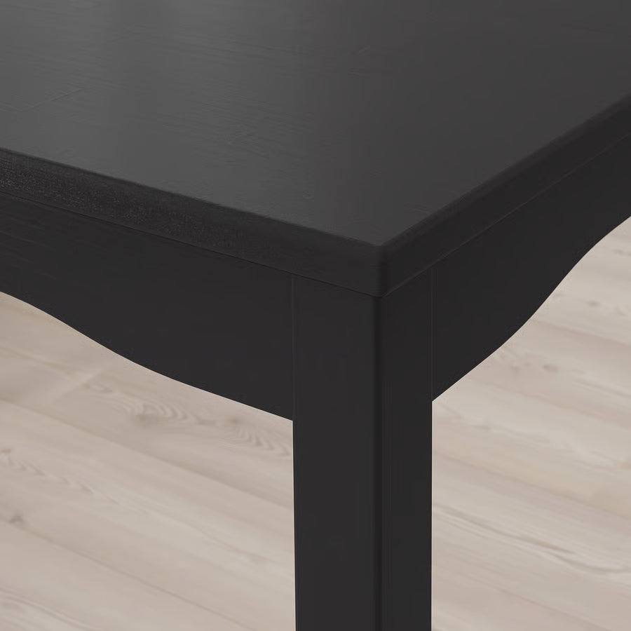 ميز + 4 كراسي اسود