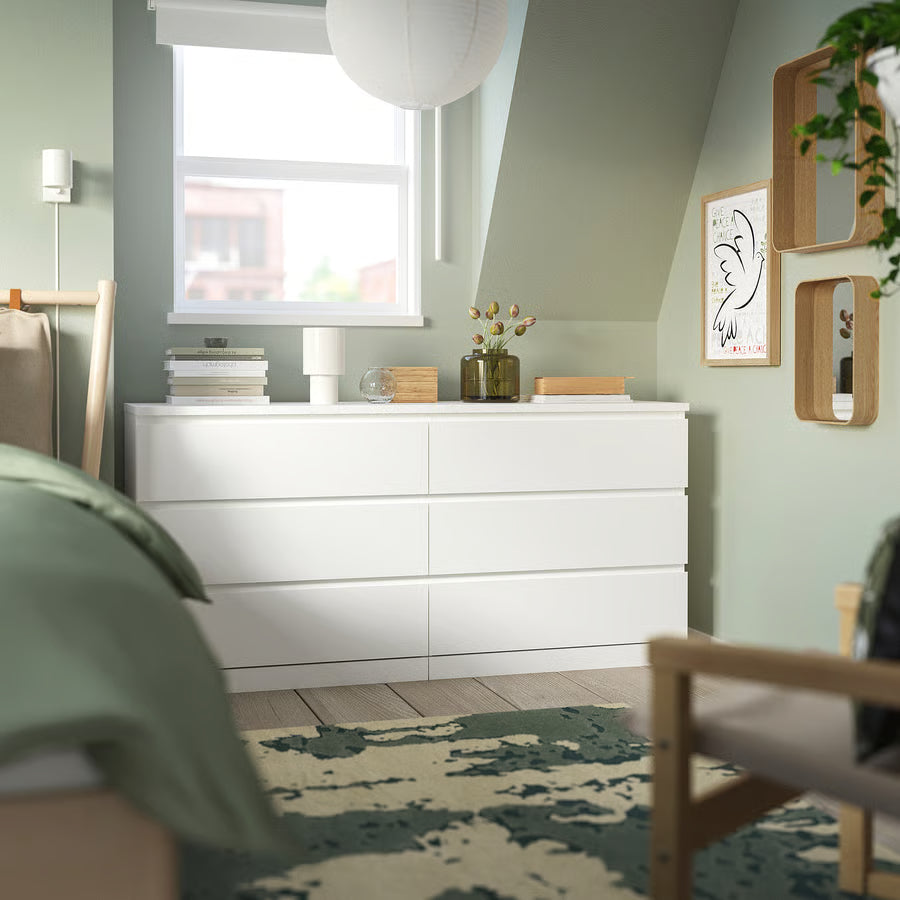 مالم 6 درج افقي