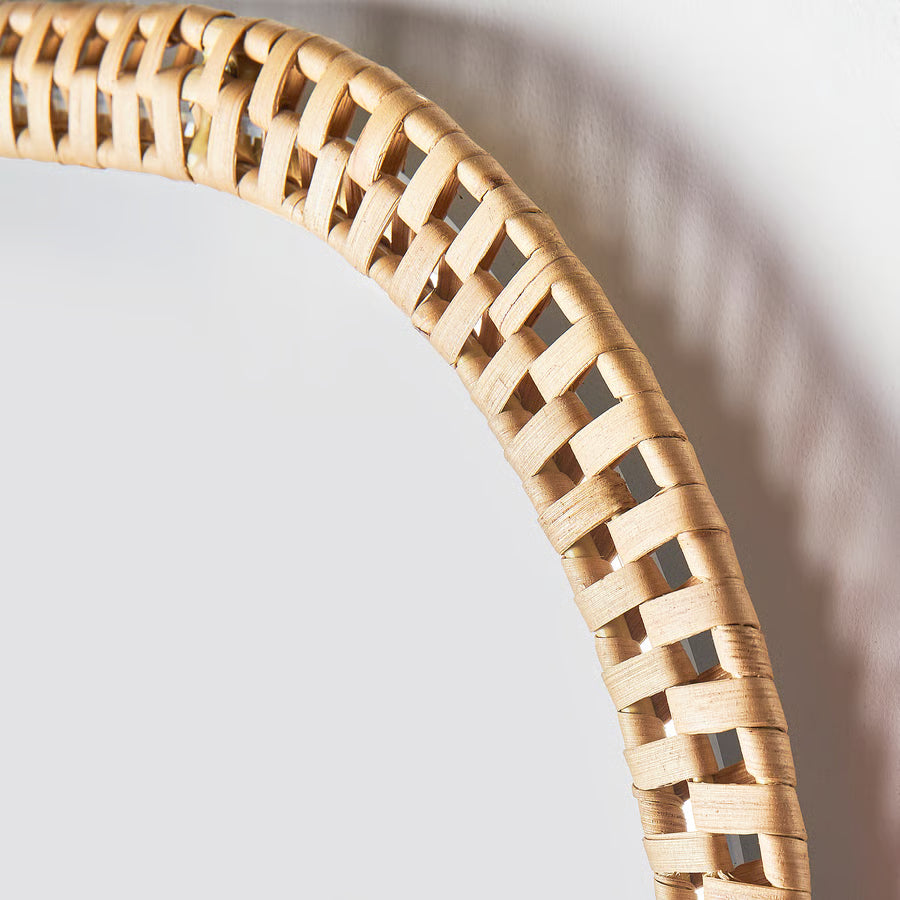 مراة خوص حافة